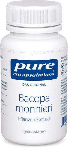 Pure encapsulations Bacopa monnieri - 60 kapsul
