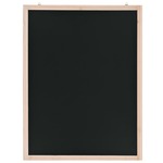 shumee Stenska črna tabla iz cedrovine 60x80 cm