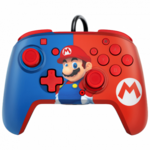 PDP Nintendo Switch Faceoff Deluxe Controller + Audio Mario, modri/rdeči