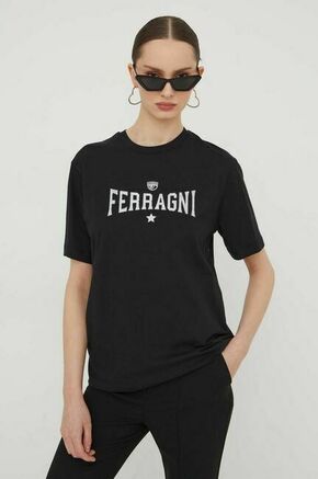 Bombažna kratka majica Chiara Ferragni ženski
