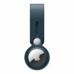 Apple AirTag Leather Loop Baltic Blue