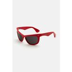 Sončna očala Marni Isamu Solid Red rdeča barva, EYMRN00053.007.1TZ - rdeča. Sončna očala iz kolekcije Marni. Model z enobarvnimi stekli in okvirji iz plastike. Ima filter UV 400.