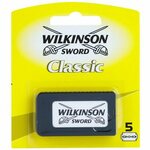 Wilkinson Sword Classic nadomestne britvice za klasično britje, 5 kos