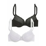 PETITE FLEUR Nedrček črna / bela 6566053