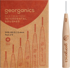 "Georganics Interdental Brushes - ISO 0"