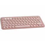Logitech Pebble Keys 2 K380s tipkovnica, SLO gravura, roza (920-011853)