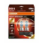 Osram H11 Night Breaker Laser +220% 64211NB220-2HB 2pcs BOX