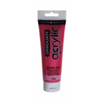 Daler Rowney Akrilna barva Graduate 120 ml, kovinsko rdeca