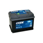 Exide Excell EB602 akumulator, 60 Ah, D+, 540 A(EN), 242 x 175 x 175 mm