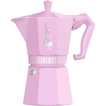 Bialetti Exclusive Moka Express - roza - 6 skodelic