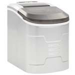 Ledomat srebrn 2,4 L 15 kg / 24 h