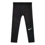 NIKE Športne hlače 'PRO' črna / bela