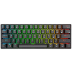 ROYAL KLUDGE Mehanska tipkovnica RK61 RGB, rjavo stikalo (črna)