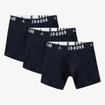 Jordan Flight Cotton Core 3-Pack Boxer Brief Black L