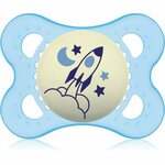 MAM MAM Night Silicone Pacifier 0m+ Rocket svetleča silikonska duda 1 kos za otroke