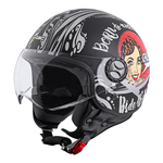 Čelada za skuter W-TEC FS-701BG Black Ride