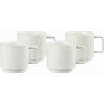 Villa Collection 4-delni set jumbo skodelic za kavo ELSTRA - 1 Set