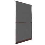 Greatstore Rjava krilna mreža proti insektom za vrata 120 x 240 cm