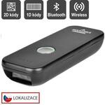 Virtuos CCD 2D bralnik Virtuos HW-856A mini, brezžični, ročni, črn