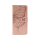 Chameleon Samsung Galaxy S21 - Preklopna torbica (WLGO-Butterfly) - roza-zlata