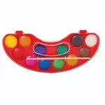 WEBHIDDENBRAND Kores Vodne barve AKUARELLOS 30 mm x 12 barv + čopič