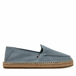 Espadrile Tommy Hilfiger Hilfiger Flex Espa Suede Loafer FM0FM05392 Siva