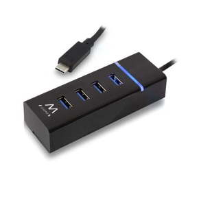 Ewent USB vozlišče USB-C v 4x USB-A 3.0