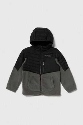Otroška jakna Columbia črna barva - črna. Otroški jakna iz kolekcije Columbia. Delno podložen model