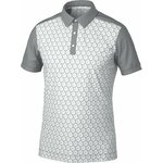 Galvin Green Mio Mens Breathable Short Sleeve Shirt Cool Grey/Sharkskin 2XL