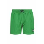 Otroške kopalne kratke hlače CMP zelena barva - zelena. Otroški kopalne kratke hlače iz kolekcije CMP. Model izdelan iz gladke tkanine.