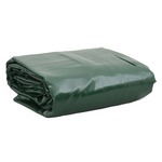 vidaXL Ponjava zelena 4x6 m 600 g/m²