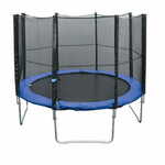 Too Much Trampolin z zaščitno mrežo, 400 cm