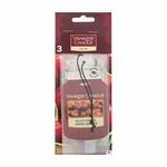 Yankee Candle Black Cherry Car Jar osvežilci za vozilo 3 ks