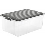 Rotho škatla za shranjevanje Compact 13 L, siva