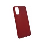 OSTALO Silikonski ovitek za realme 8 / 8 pro - mat bordo rdeč