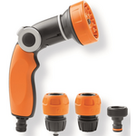 GF Garden pištola za zalivanje z 8 šobami in setom priključkov 12.7 mm, 15.8 mm