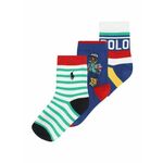 Polo Ralph Lauren Nogavice mornarska / rumena / rdeča / bela 25109142