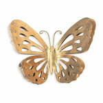 Stenska dekoracija v zlati barvi Wallity Butterfly