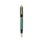 PELIKAN nalivno pero M800 Souveran, črno/zelen, M konica, v