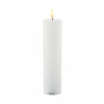 Sirius LED sveča Sille Rechargeable 20 cm - bela. LED sveča iz kolekcije Sirius. Model izdelan iz voska in umetne snovi.