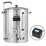 Klarstein Brauheld Pro, kotel za varjenje - slajenje, 3300 W, 70 l, 30 - 100 ° C, obtočna črpalka, nerjaveče jeklo - Klarstein
