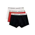 GANT Boksarice siva / rdeča / črna / bela 10496030