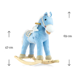 MILLY MALLY Gugalni konjiček z melodijo Milly Mally Pony blue