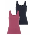 VIVANCE Spodnja majica temno modra / roza
