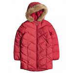Roxy dekliška bunda/plašč Some Say Coat ERGJK03095-RQH0, 16, rdeč