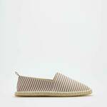 Reserved - Bombažne espadrile - rjava rjava 100% BOMBAŽ 201CR-88X