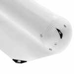 vidaXL Prozorna ponjava z ušesi 5x6 m PVC