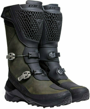 Dainese Seeker Gore-Tex® Boots Black/Army Green 46 Motoristični čevlji