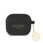Guess GUA3LSC4EK AirPods 3 cover black Charm Collection (GUA3LSC4EK)