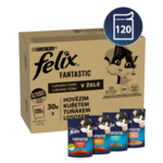 Felix Fantastic multipack okusen izbor v želeju, 120 x 85 g